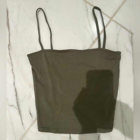 H & M Tank Top - Sage Green - Picture 1 of 3